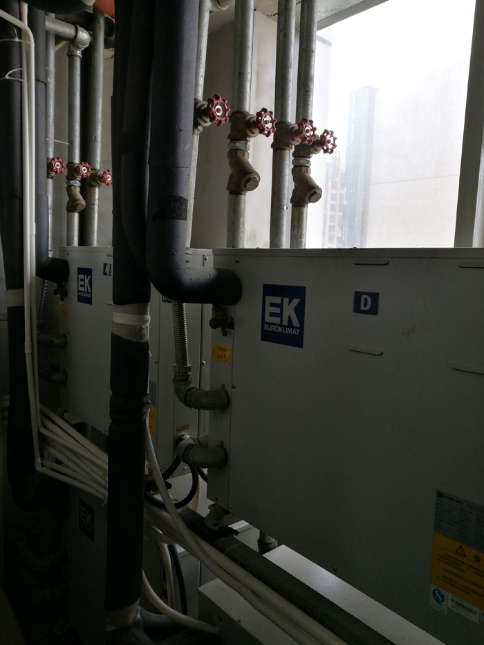 condizionatore d'aria raffreddato ad acqua di 380V VRF per l'ufficio commerciale