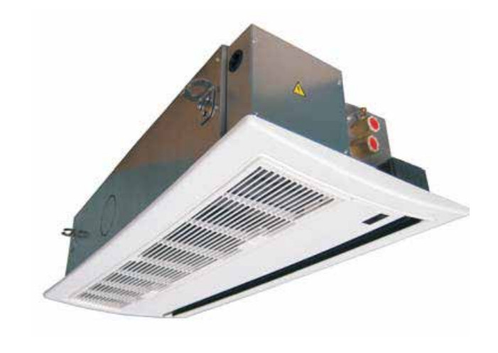 Ventilconvettore della cassetta del soffitto per condizionamento d'aria centrale 50HZ 220V - 240V
