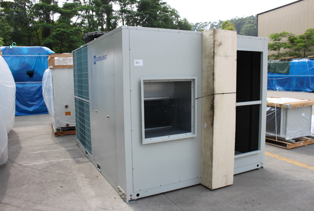 380V capacità di raffreddamento dell'unità del tetto imballata umidificazione di 3 fasi piccola